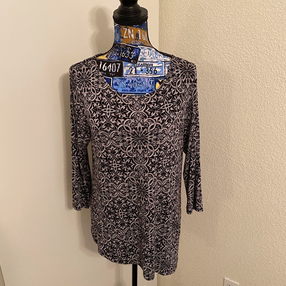 Print blouse